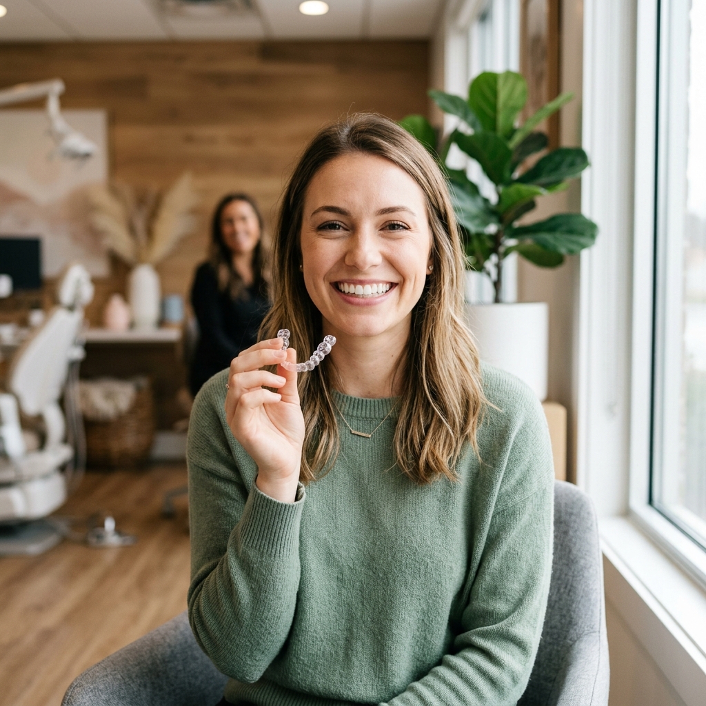 Invisalign clear aligner cost and payment options at Smile Studio 87 in Woodridge, IL.